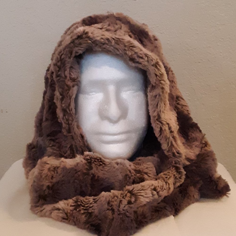 Peace and Pearls Infinity Scarf Head Shoulder Wrap - Picture 5 of 6